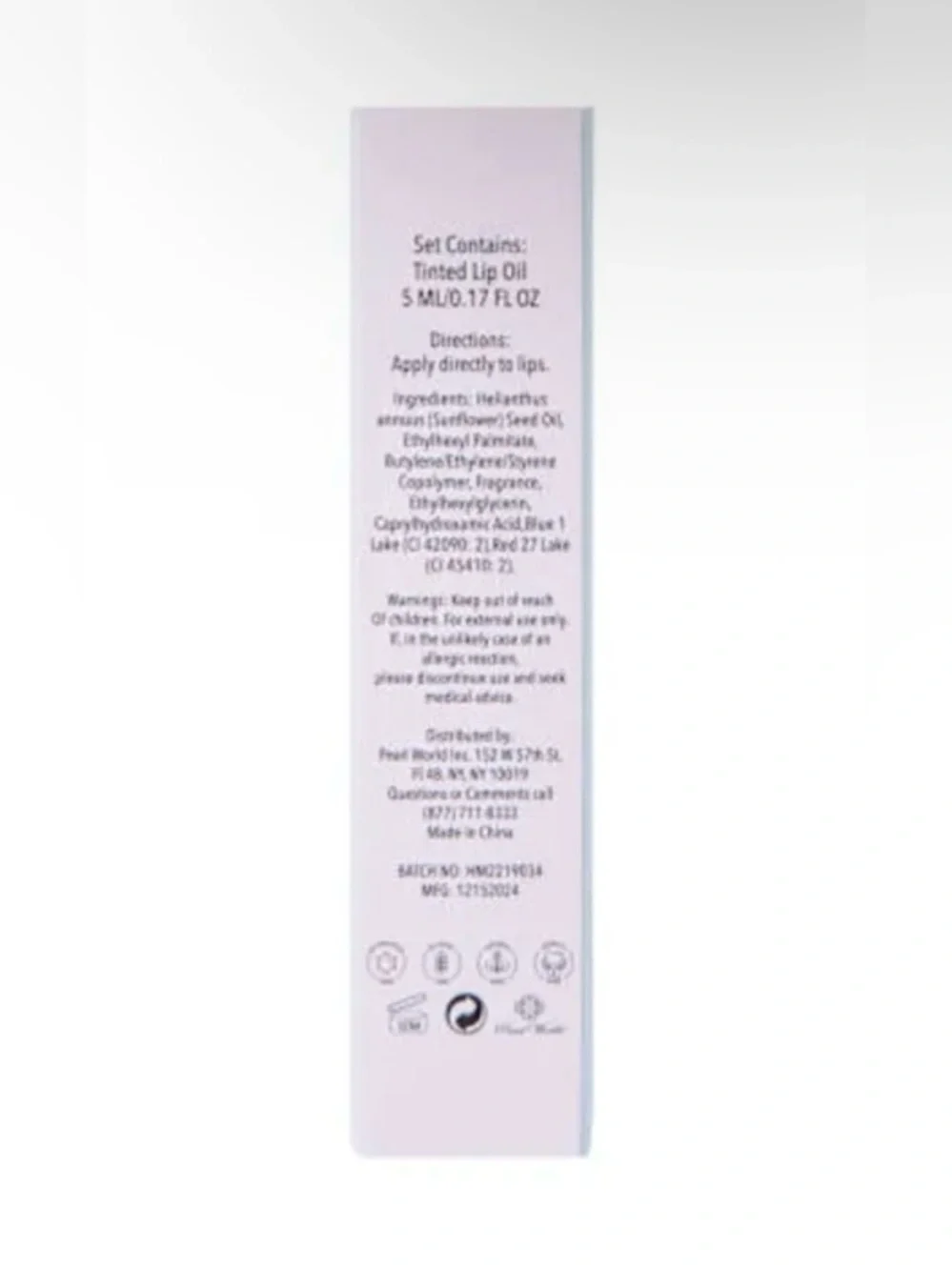 Cherry Sheer Tinted Lip Oil - NIB